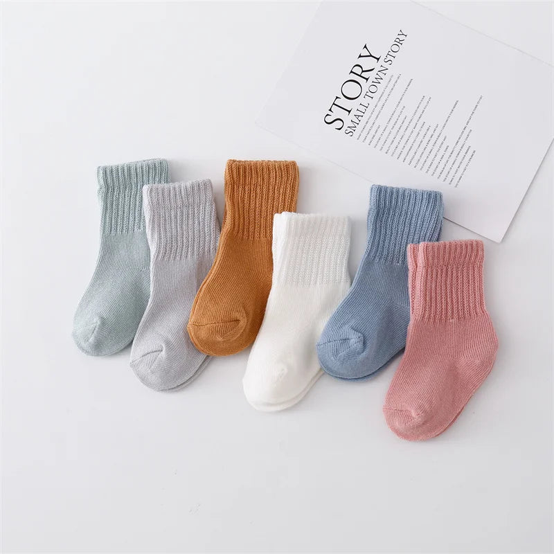 6Pairs/set Cotton Socks