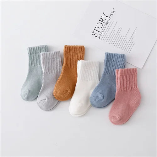 6Pairs/set Cotton Socks