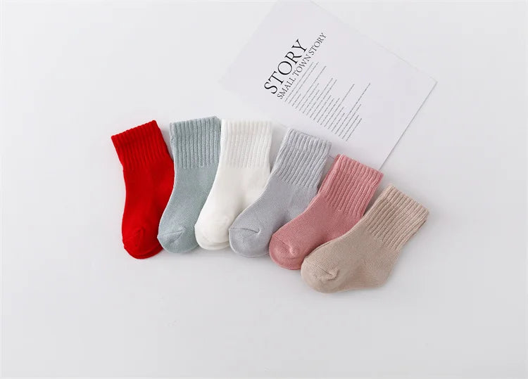 6Pairs/set Cotton Socks