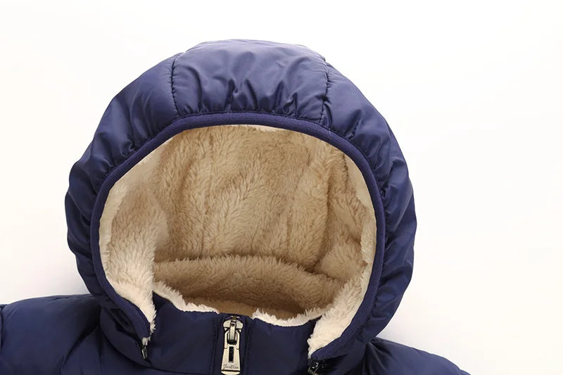 Winter Fur Hooded Jacket