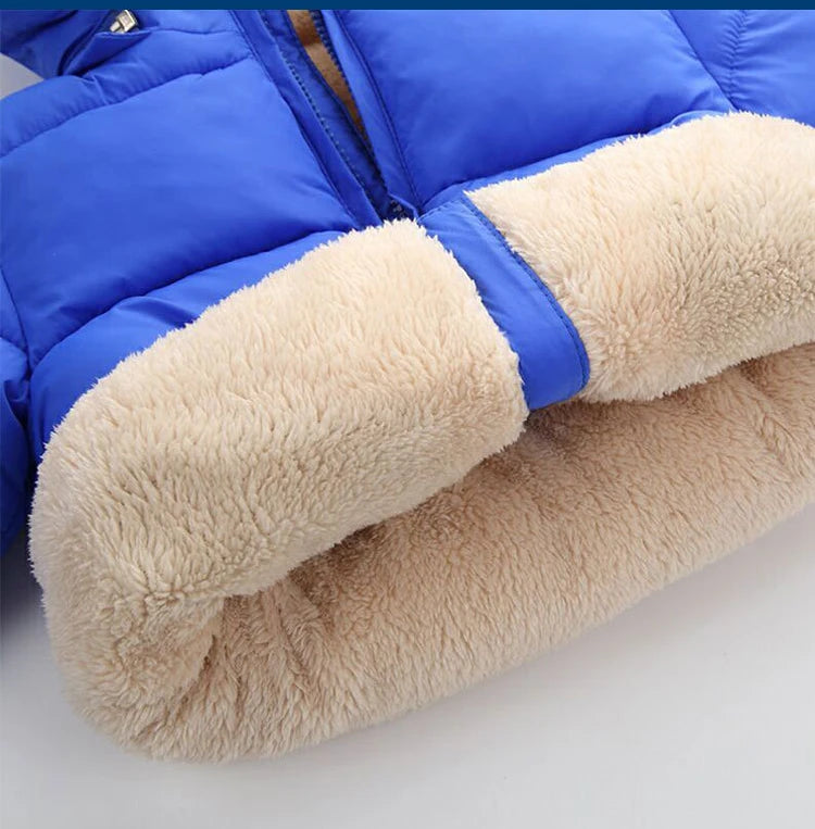 Winter Fur Hooded Jacket