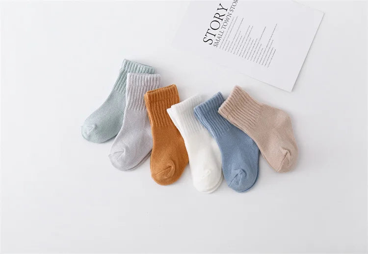 6Pairs/set Cotton Socks