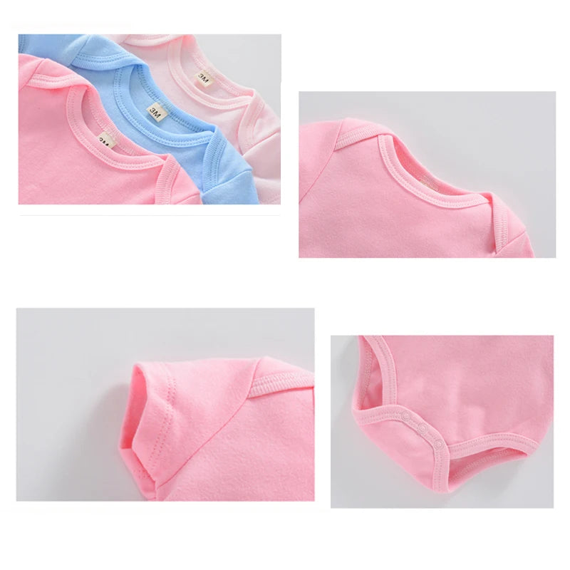 3PCS Soft Cotton Jumpsuit