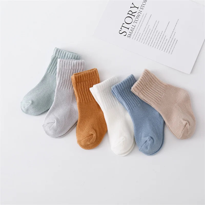 6Pairs/set Cotton Socks