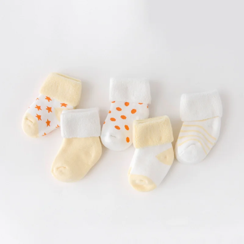 5Pair New boy and girl baby socks