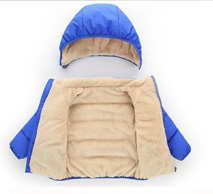 Winter Fur Hooded Jacket