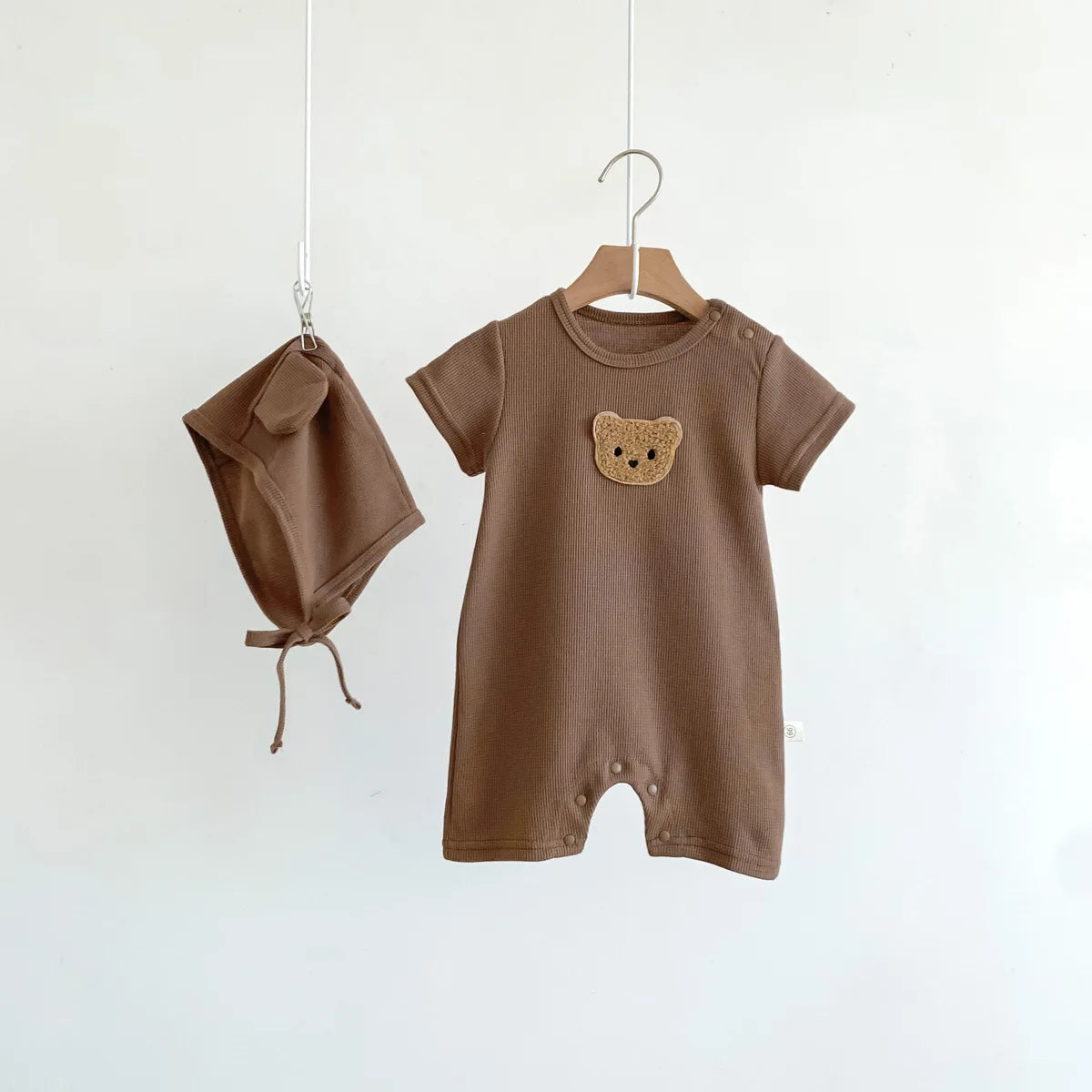 Summer Baby Romper With Hat