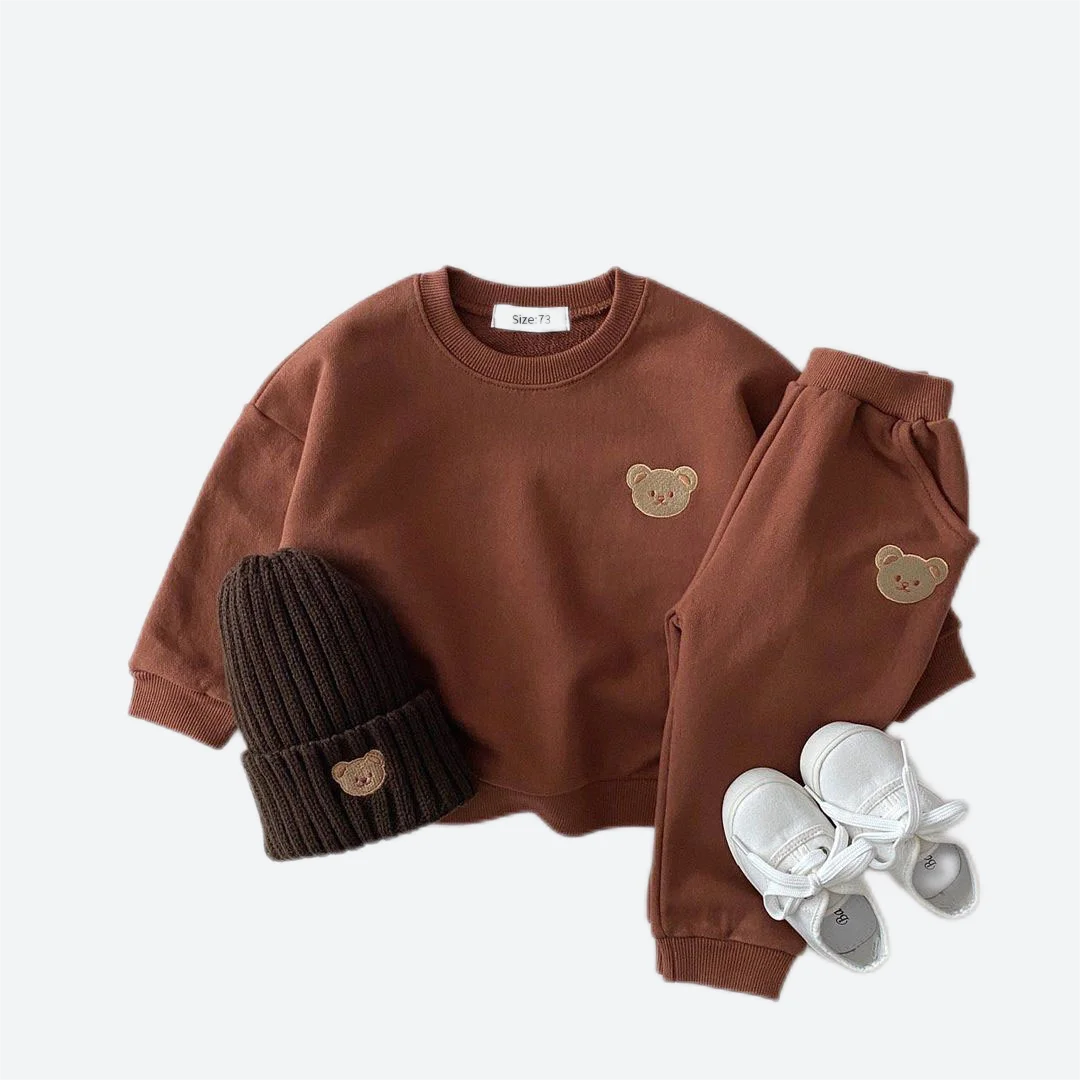 BEBO Fall Sweatshirt Pants 2Pcs Set