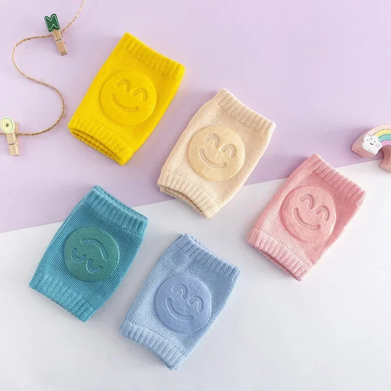 5 Pair Baby Knee Pads Non-slip Crawling Cushion
