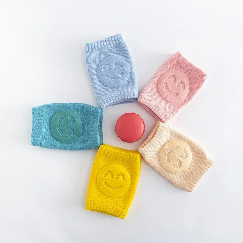 5 Pair Baby Knee Pads Non-slip Crawling Cushion