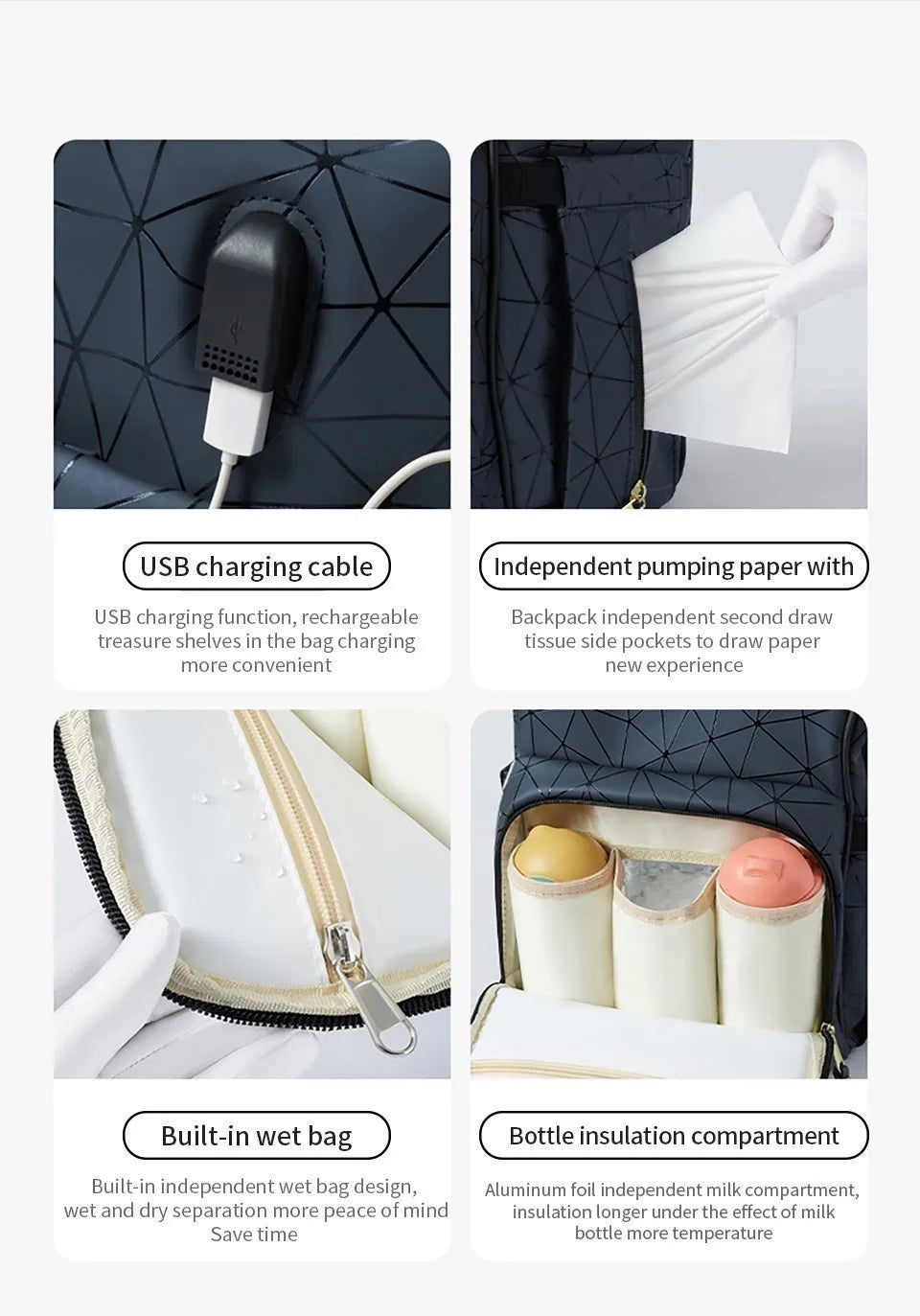 AIBEDILA Mommy Bag