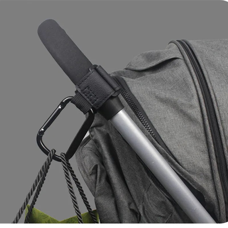 Leather Baby Bag Stroller Hook