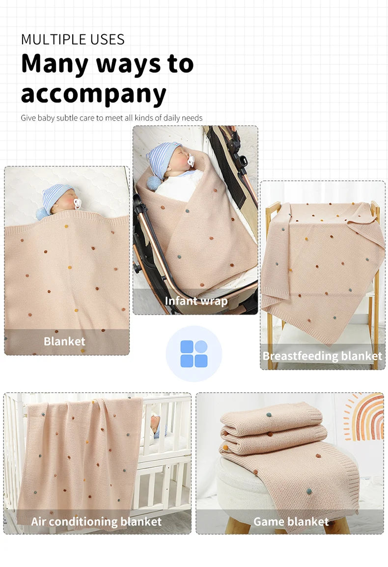 COCO Knit Baby Blanket