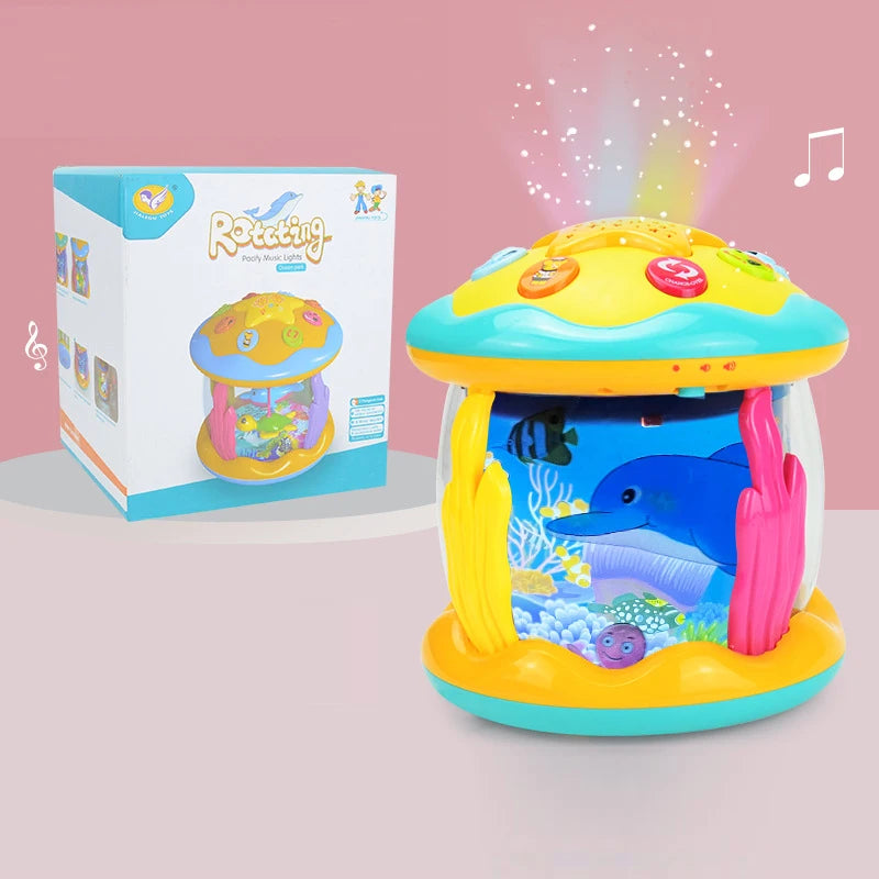 Ocean Light Rotary Projector Musical Toy