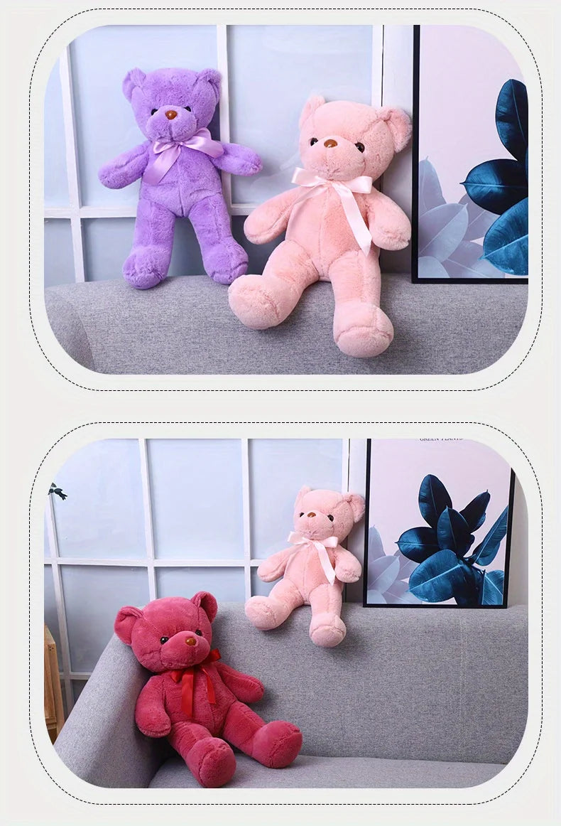 Ribbon Teddy Bear Plush