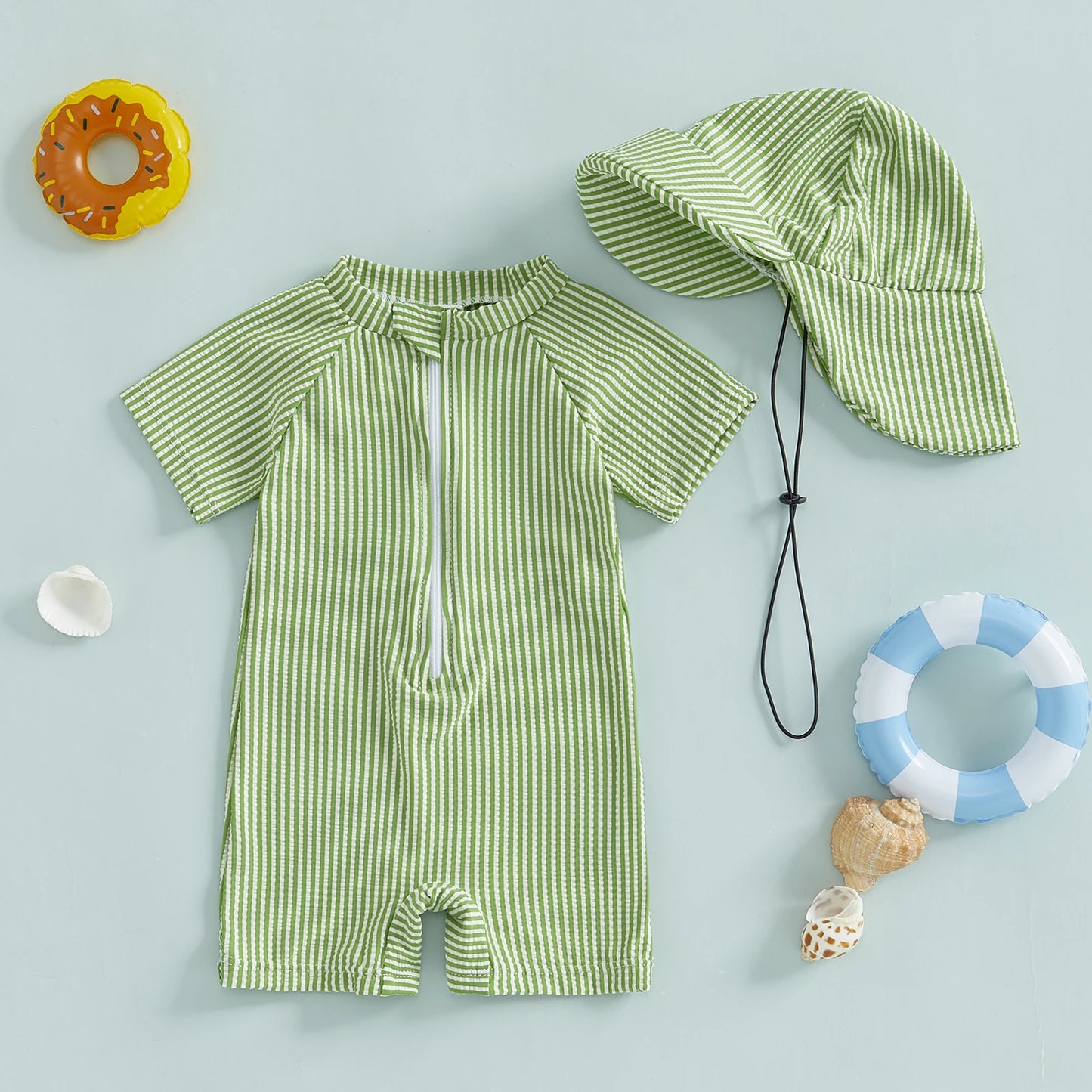 JOY Swimsuit Sunhat Set