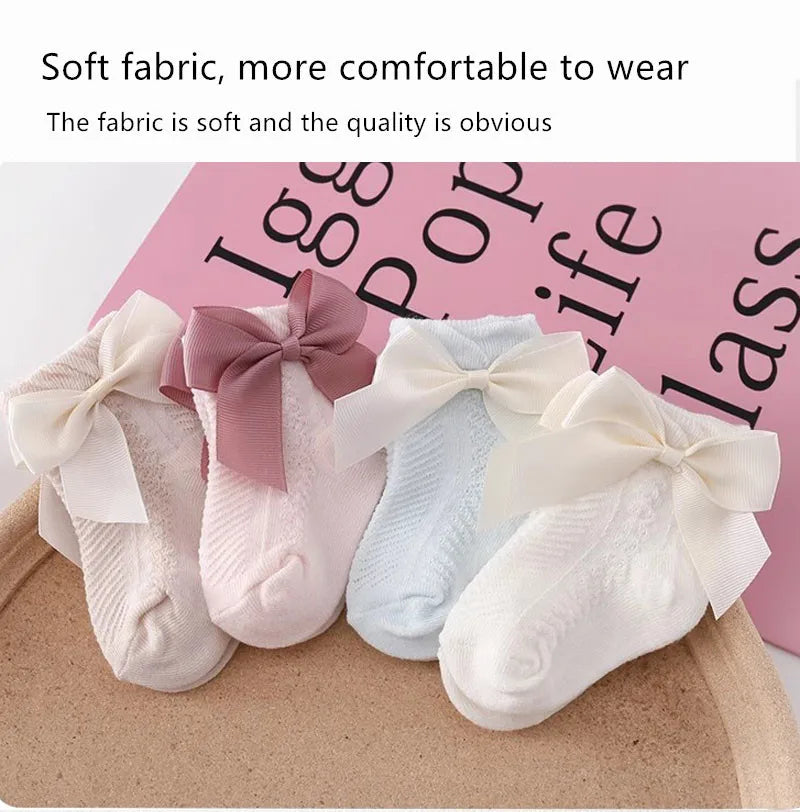 3Pairs Summer Baby Mesh Socks