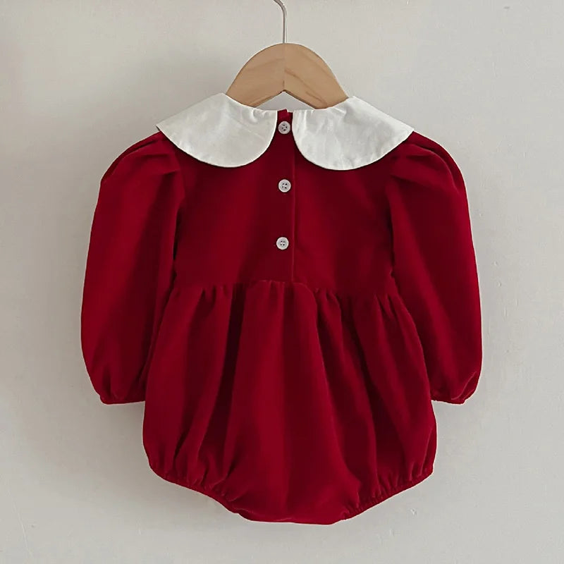 Autumn Long Sleeve Princess Rompers