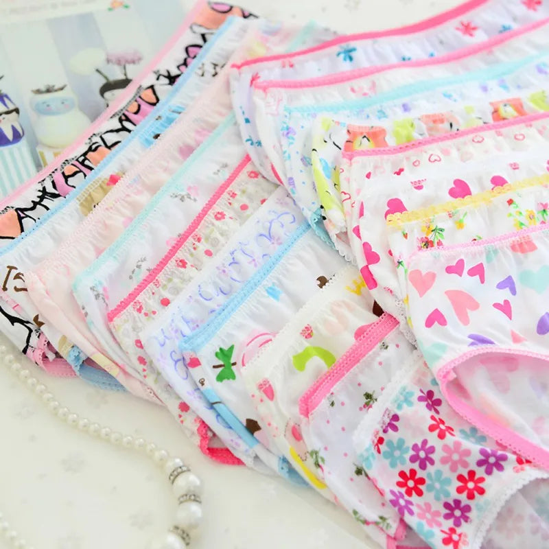 6PCS Girls Underwear