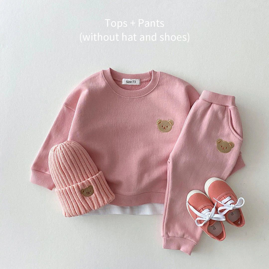 BEBO Fall Sweatshirt Pants 2Pcs Set