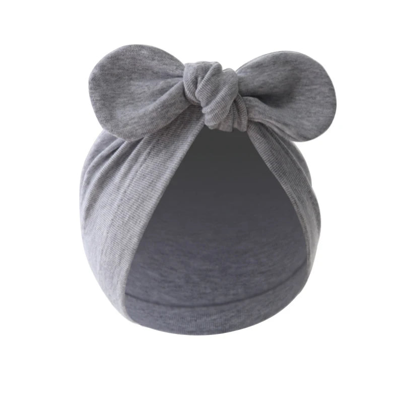 Solid Color Newborn Beanie Headband