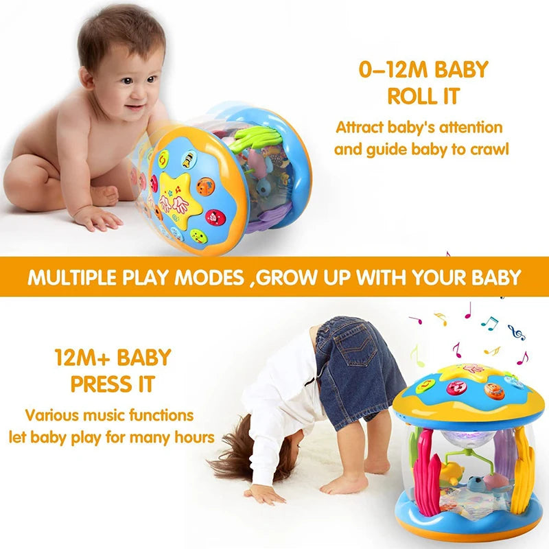 Ocean Light Rotary Projector Musical Toy