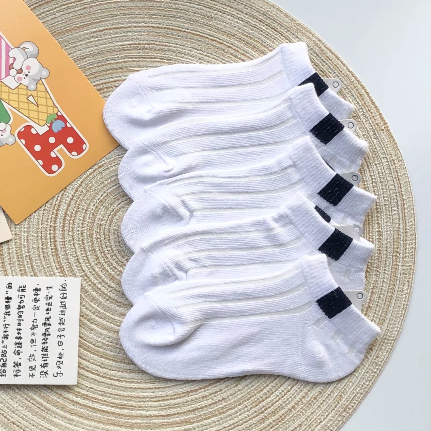 5Pairs Cotton socks