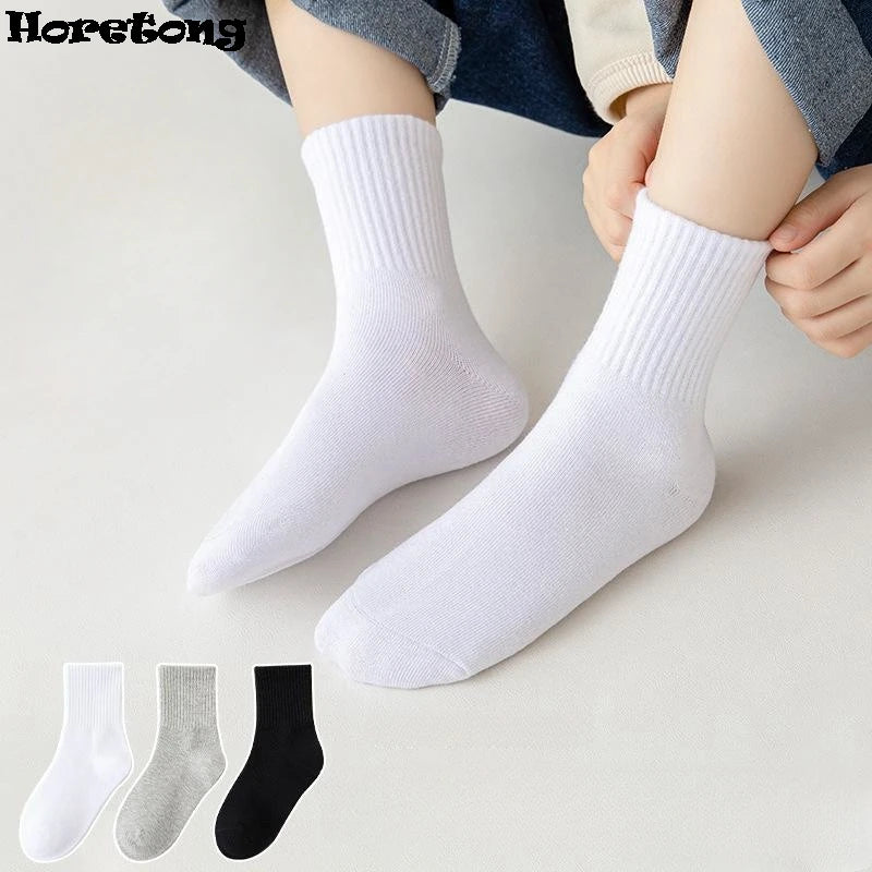 HIDY 5 Pairs Pure Cotton Socks
