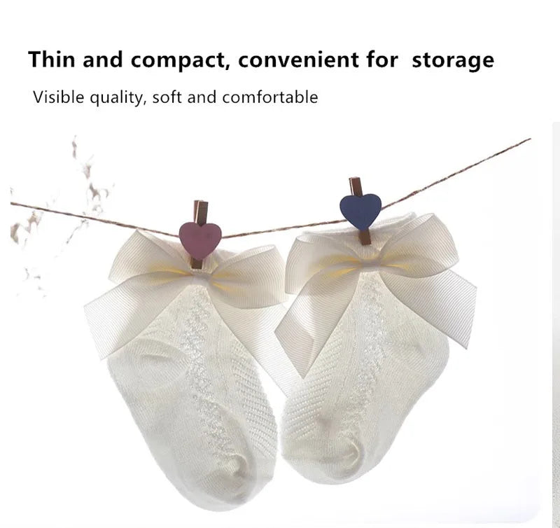 3Pairs Summer Baby Mesh Socks