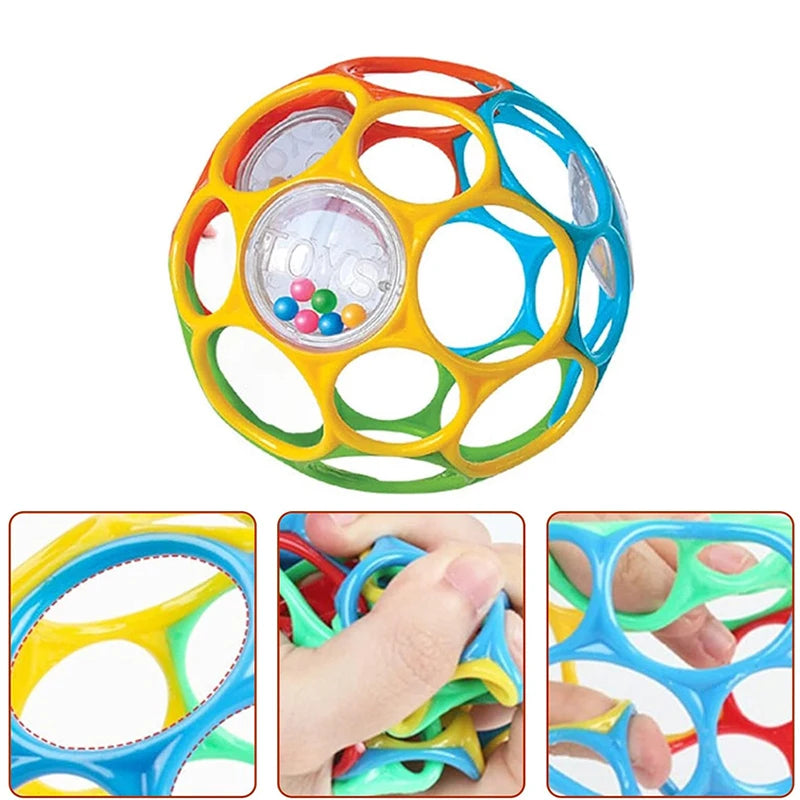 Soft Baby Grasping Rattling Ball