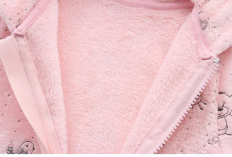 Newborn Baby Fleece Rompers