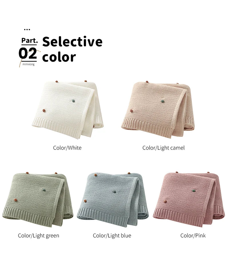 COCO Knit Baby Blanket