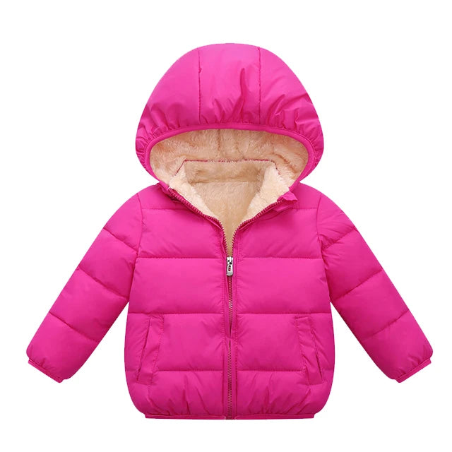 Winter Fur Hooded Jacket