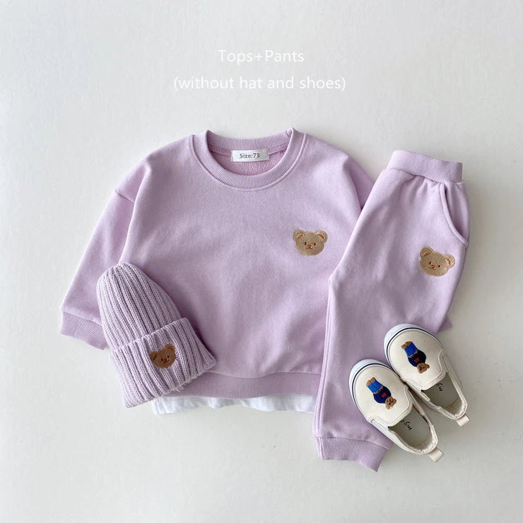 BEBO Fall Sweatshirt Pants 2Pcs Set