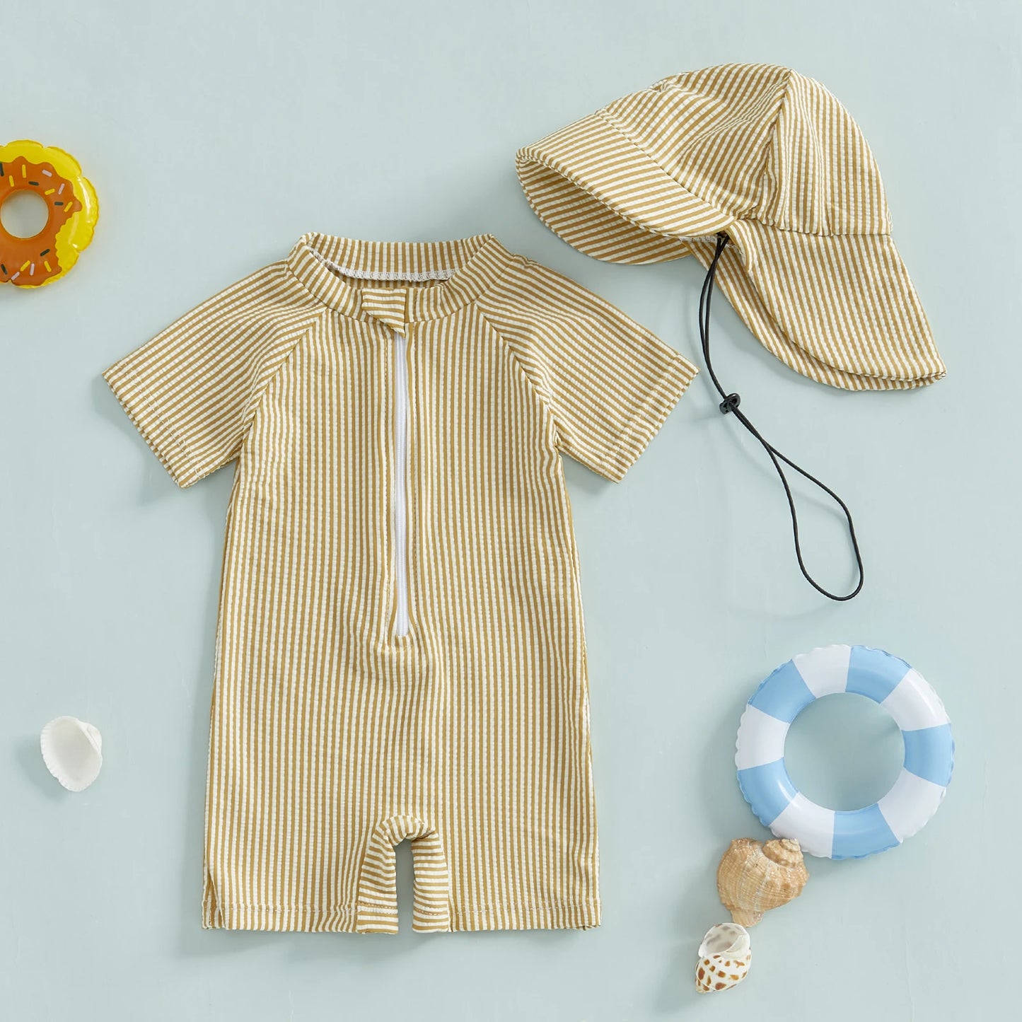 JOY Swimsuit Sunhat Set