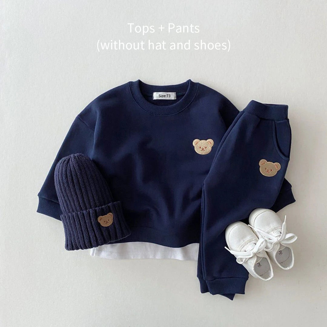 BEBO Fall Sweatshirt Pants 2Pcs Set
