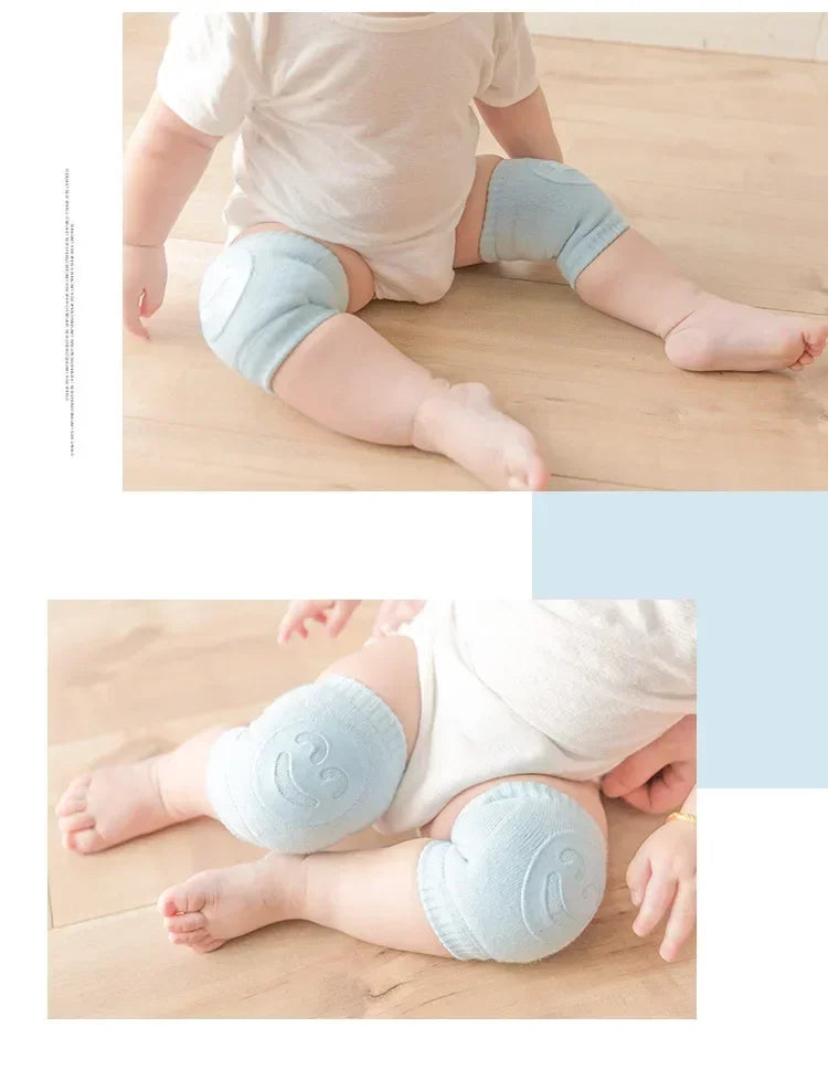 5 Pair Baby Knee Pads Non-slip Crawling Cushion