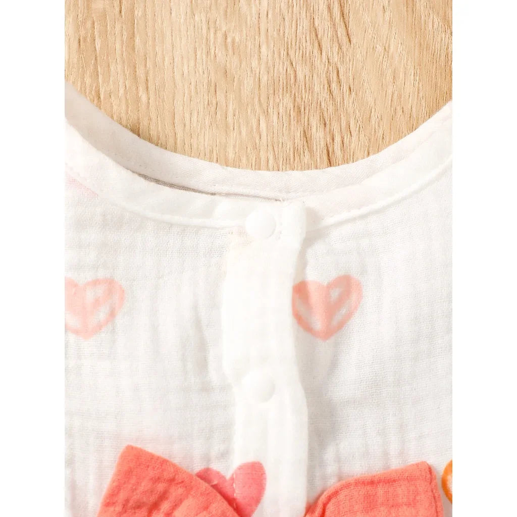 Cilia 2PCS Love Print Dress