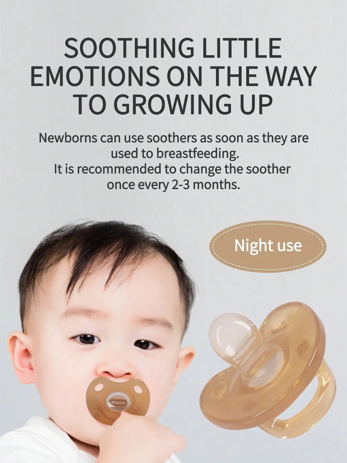 Baby Silicone Pacifiers