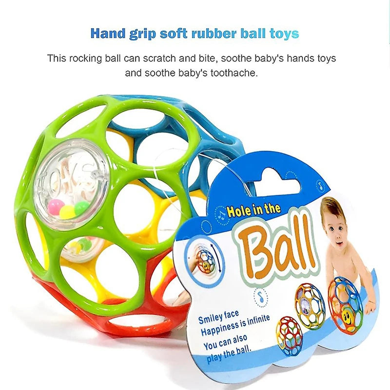 Soft Baby Grasping Rattling Ball