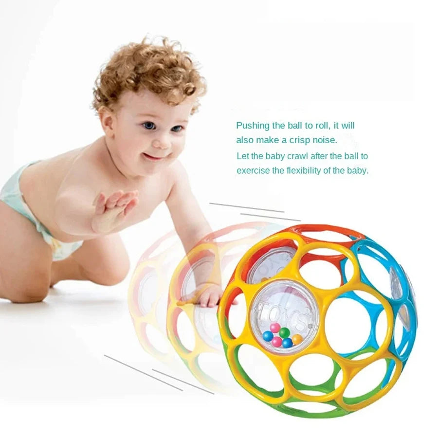 Soft Baby Grasping Rattling Ball