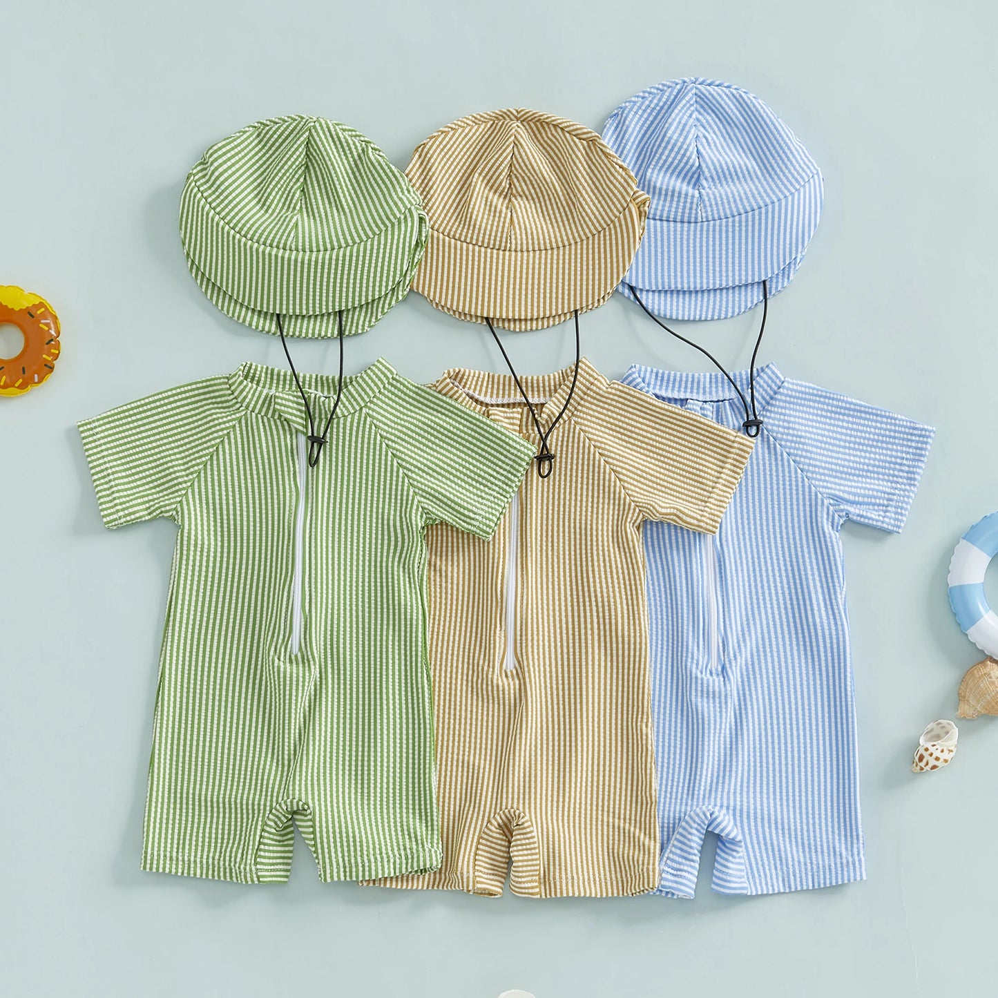 JOY Swimsuit Sunhat Set