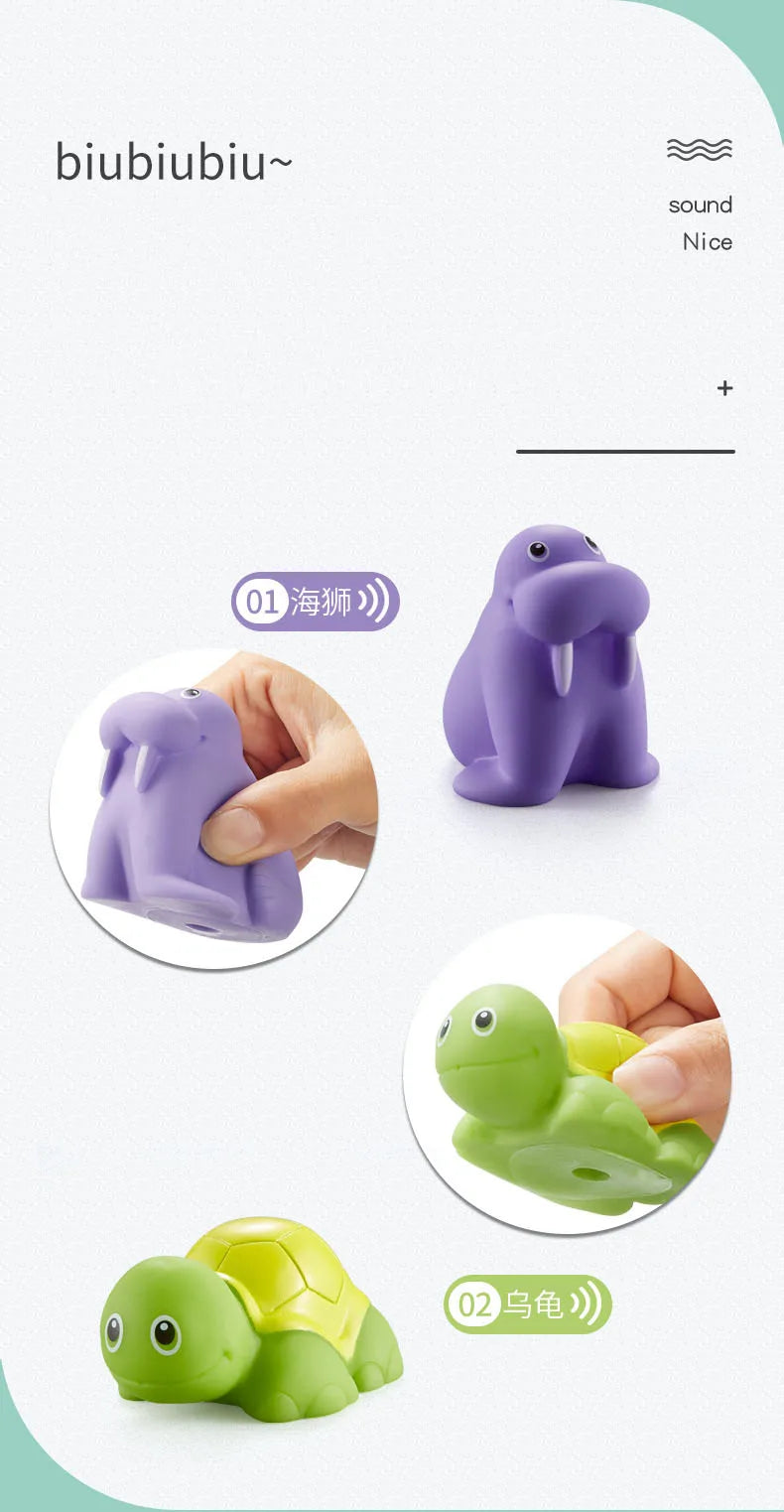 Bathtub Colorful Toys
