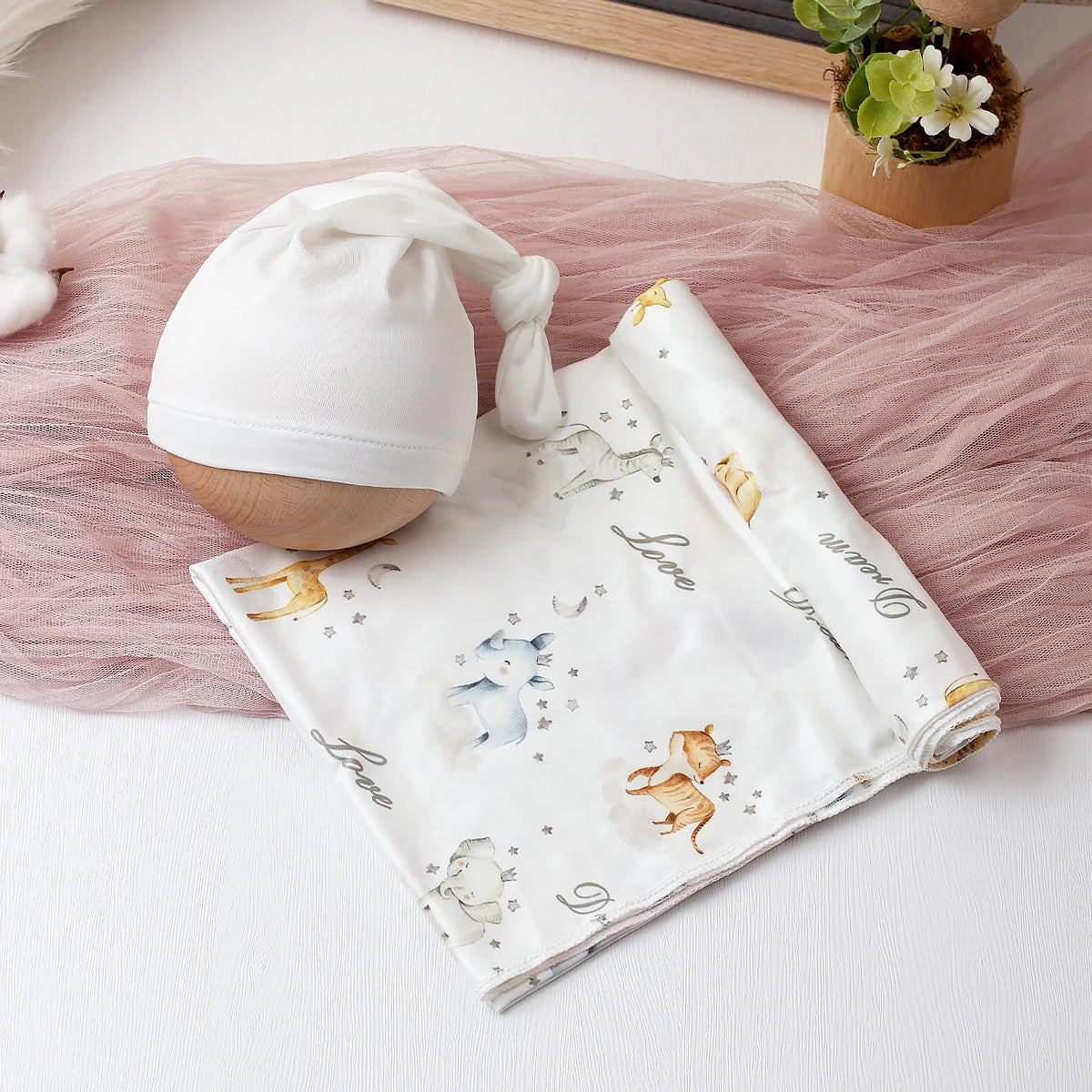 CODY Bear Swaddle Set