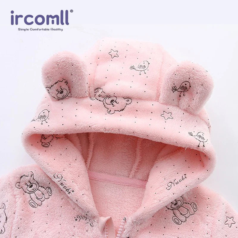 Newborn Baby Fleece Rompers