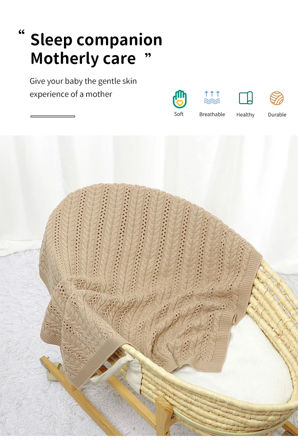 Knitted Baby Blanket