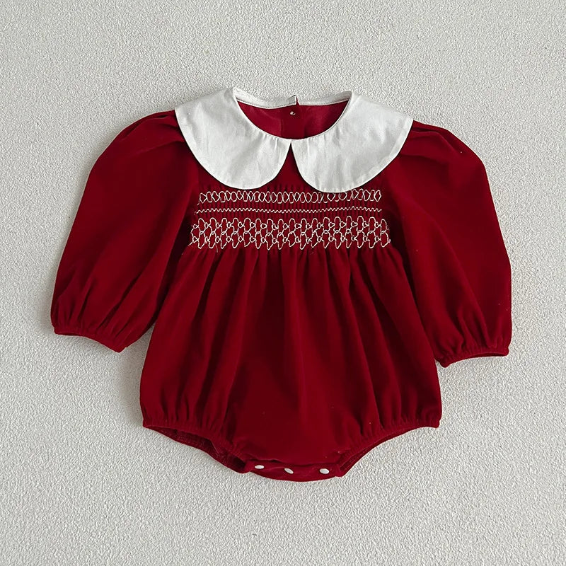 Autumn Long Sleeve Princess Rompers