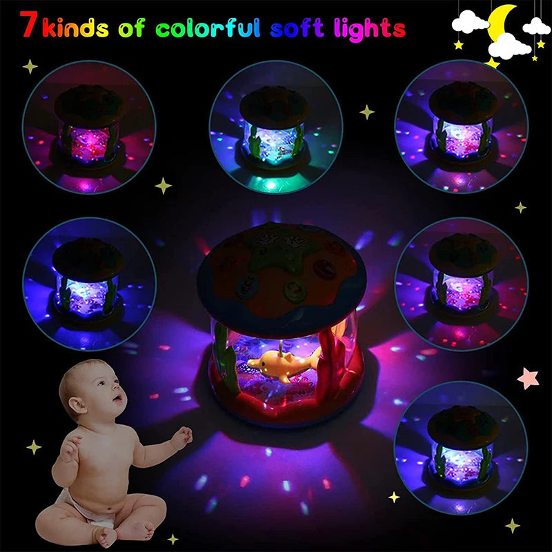 Ocean Light Rotary Projector Musical Toy
