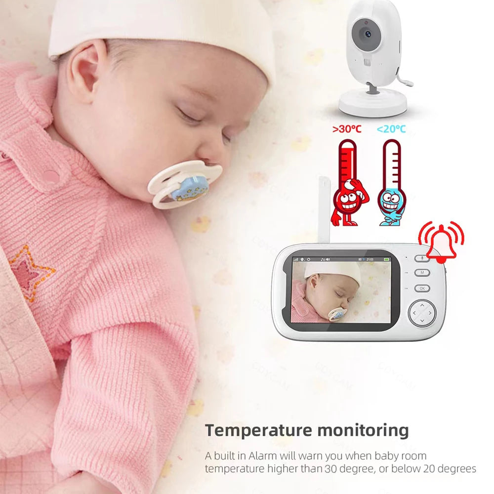 Cdycam New 3.5 inch Wireless Video Baby Monitor
