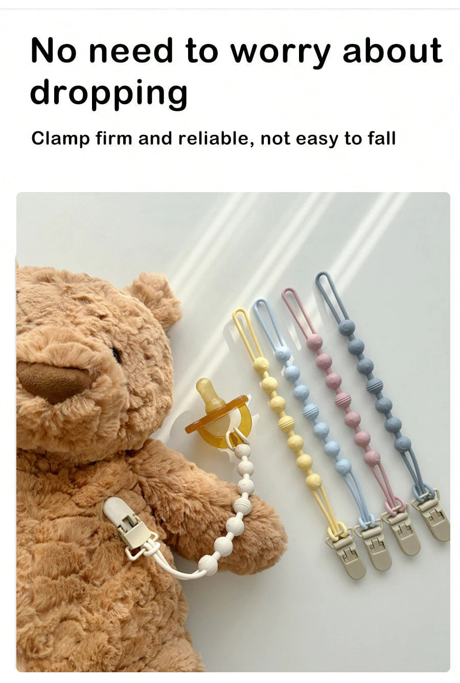 Baby Pacifier Clips